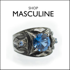 Shop masculine designed rings