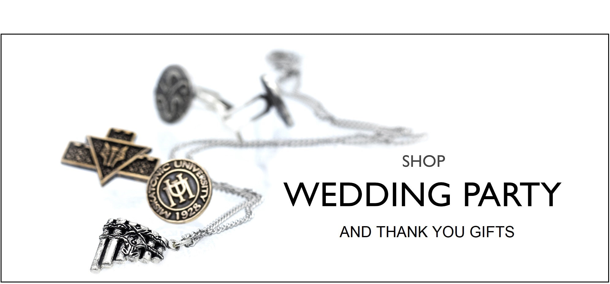 Buy gifts for your wedding party and thank you gifts